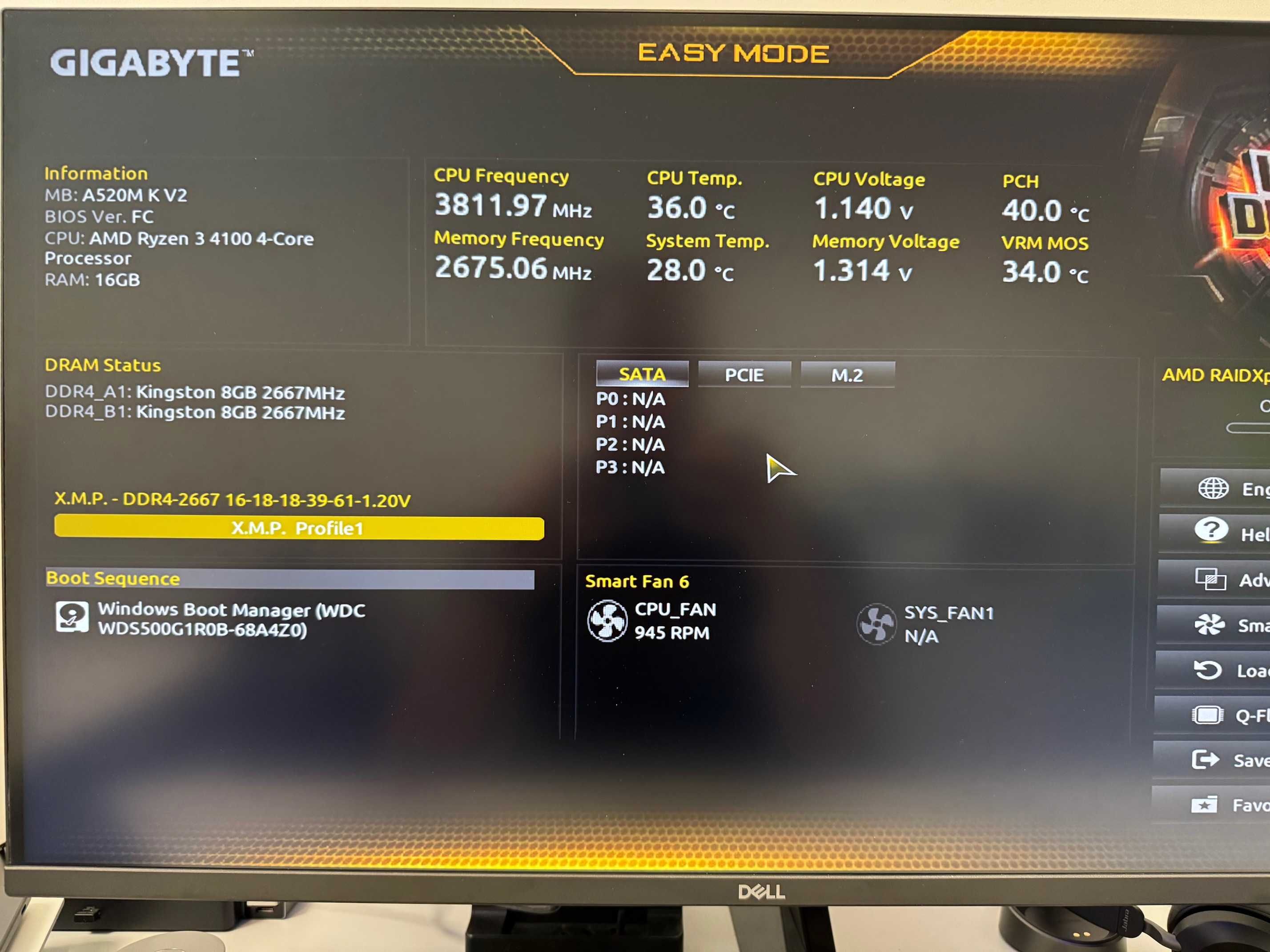 Komputer PC Ryzen 3 RX 560 16GB