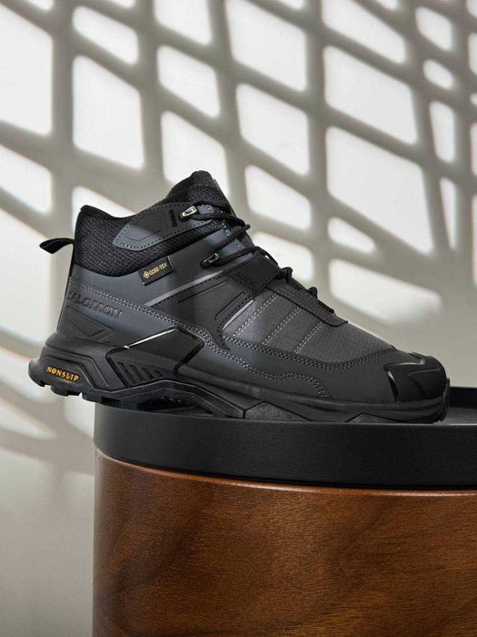 !ХУТРО! Salomon X Ultra 4 Mid (Gore-Tex) Grey/Black 41 42 43 44 45 46