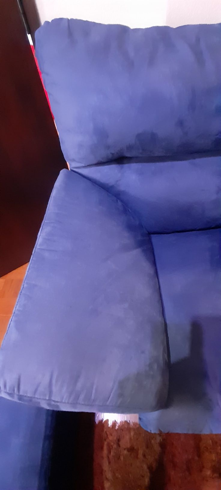 Poltrona sofa azul escuro