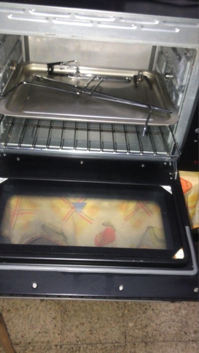 Forno ventilado e com especto rotativo
