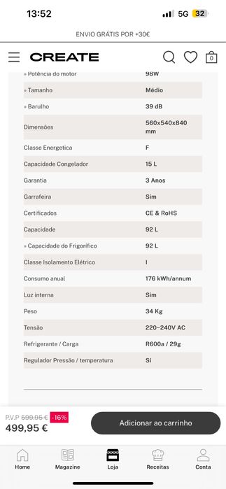 Frigorifico create verde e dourado