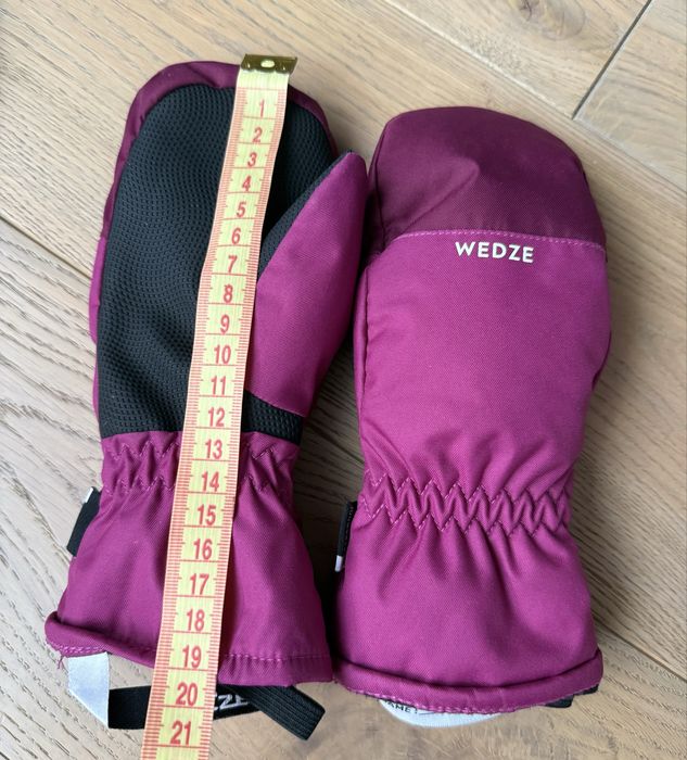 Зимові крагі рукавички на дівчинку