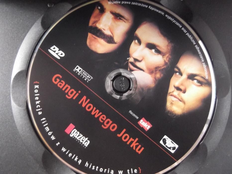 Gangi Nowego Jorku klasyka kina dvd