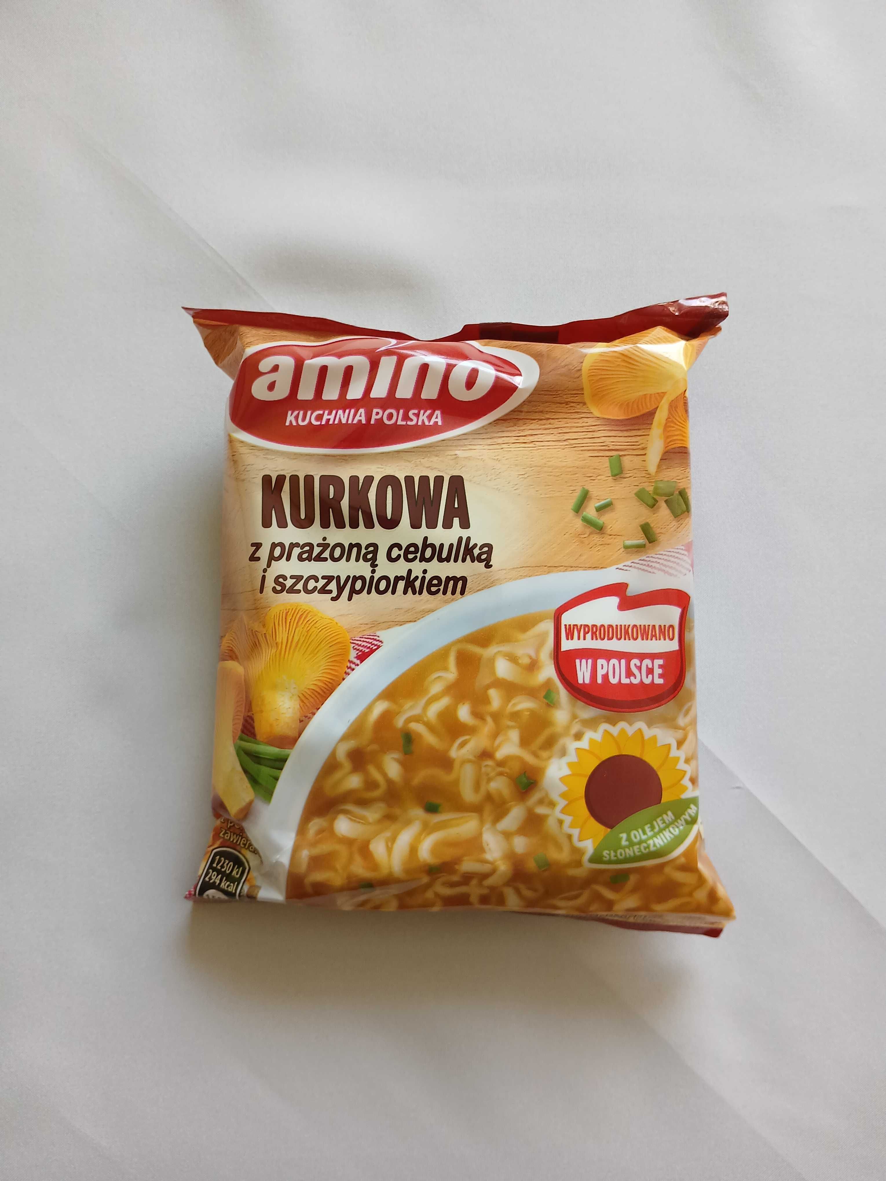 Amino Zestaw zup błyskawicznych (różne rodzaje) 57g-61g