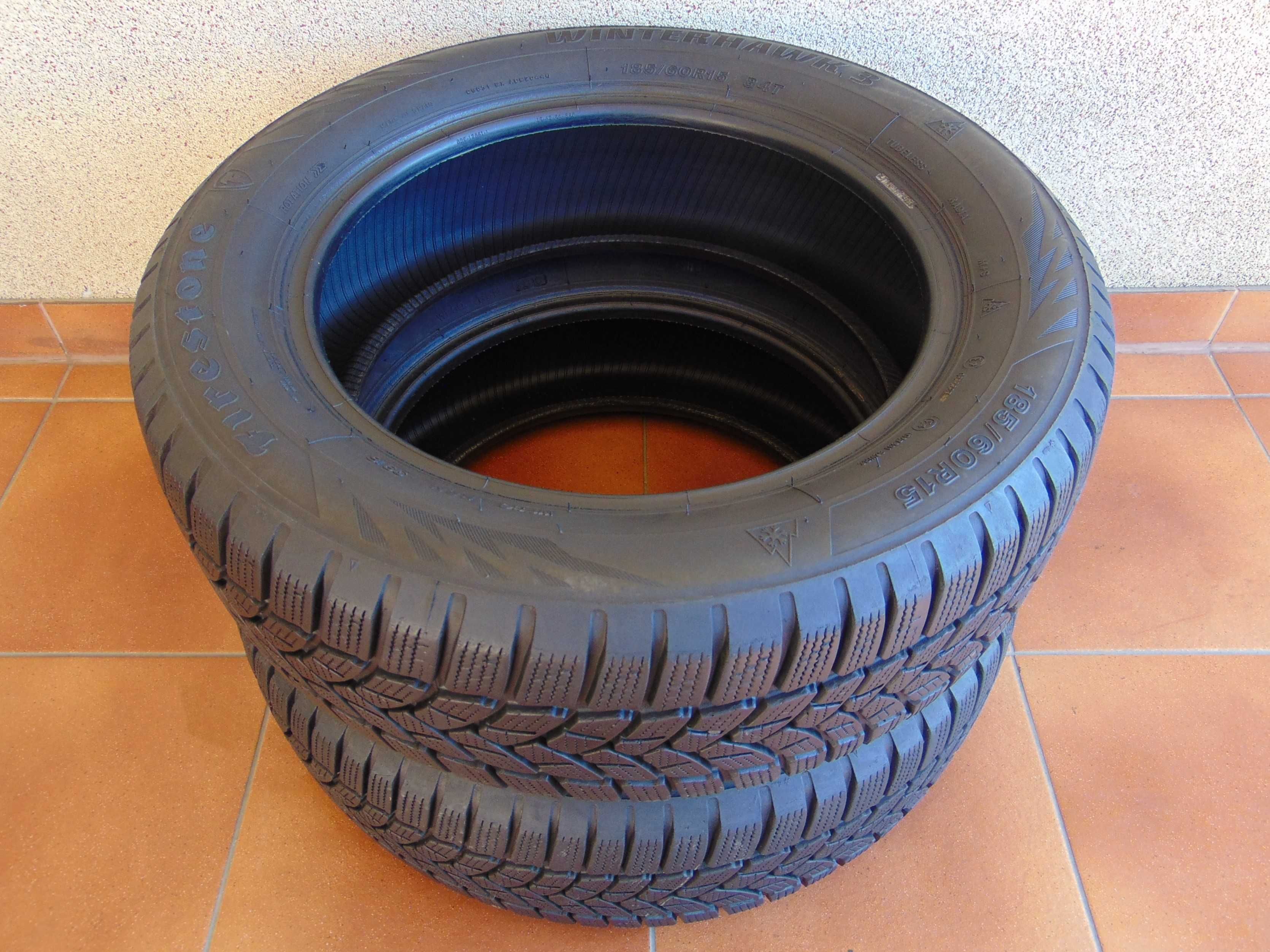 Opony Zimowe 185/60 R15 FIRESTONE WINTERHAWK 3 2szt. 16r.