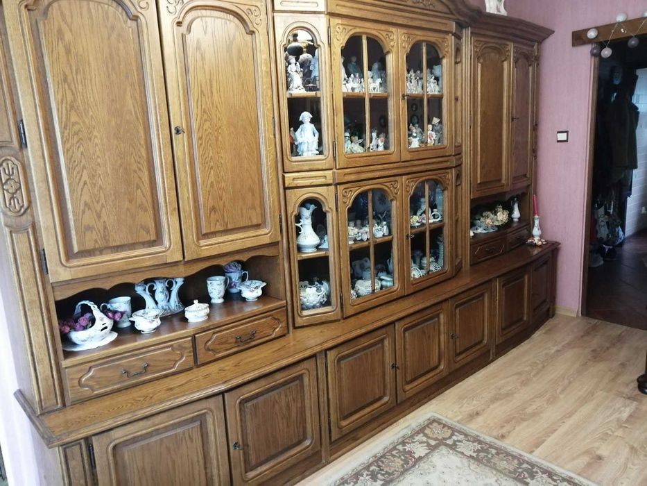 Regał Freiburg, okleina dębowa