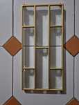 Janelinhas metal com vidro