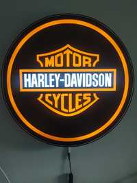 Neon Harley Davidson