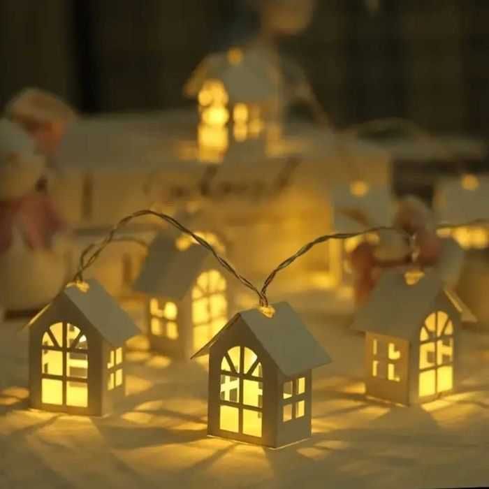 Казкові Led будиночки-ліхтарі