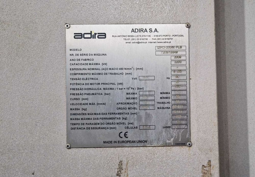 Quinadora ADIRA QIDH 20060