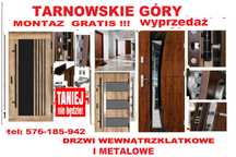 Drzwi wejściowe ZEWNĘTRZNE-wewnętrzne z montażem WEWNĄTRZKLATKOWE