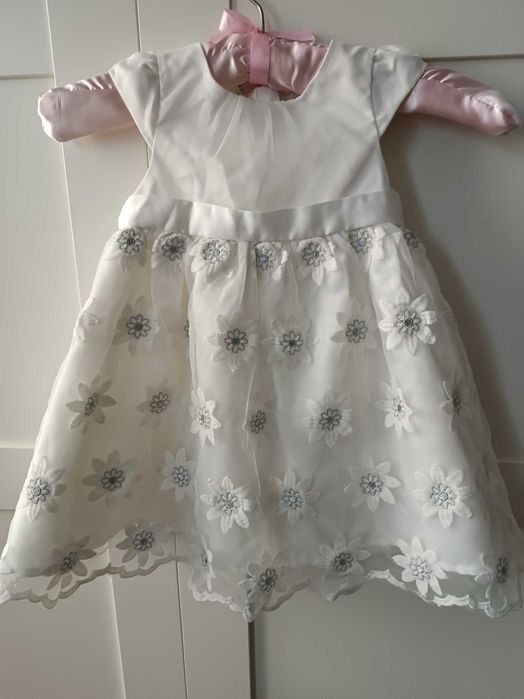 Sukienka dla dziewczynki na imprezę święta roczek 86