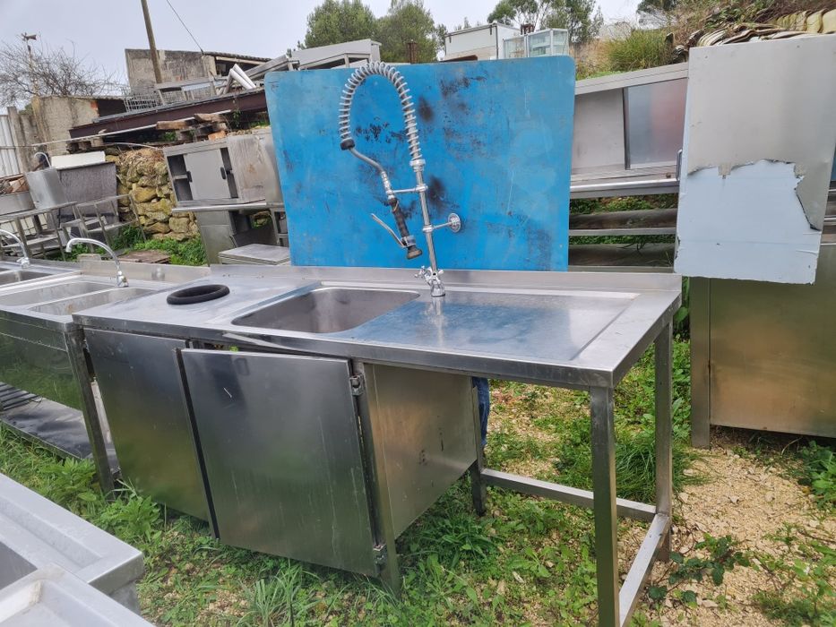Bancada Inox  Lava Loiça