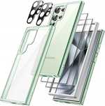 JETech 5 w 1 Etui dla Samsung Galaxy S24 Ultra 5G (Zielony)