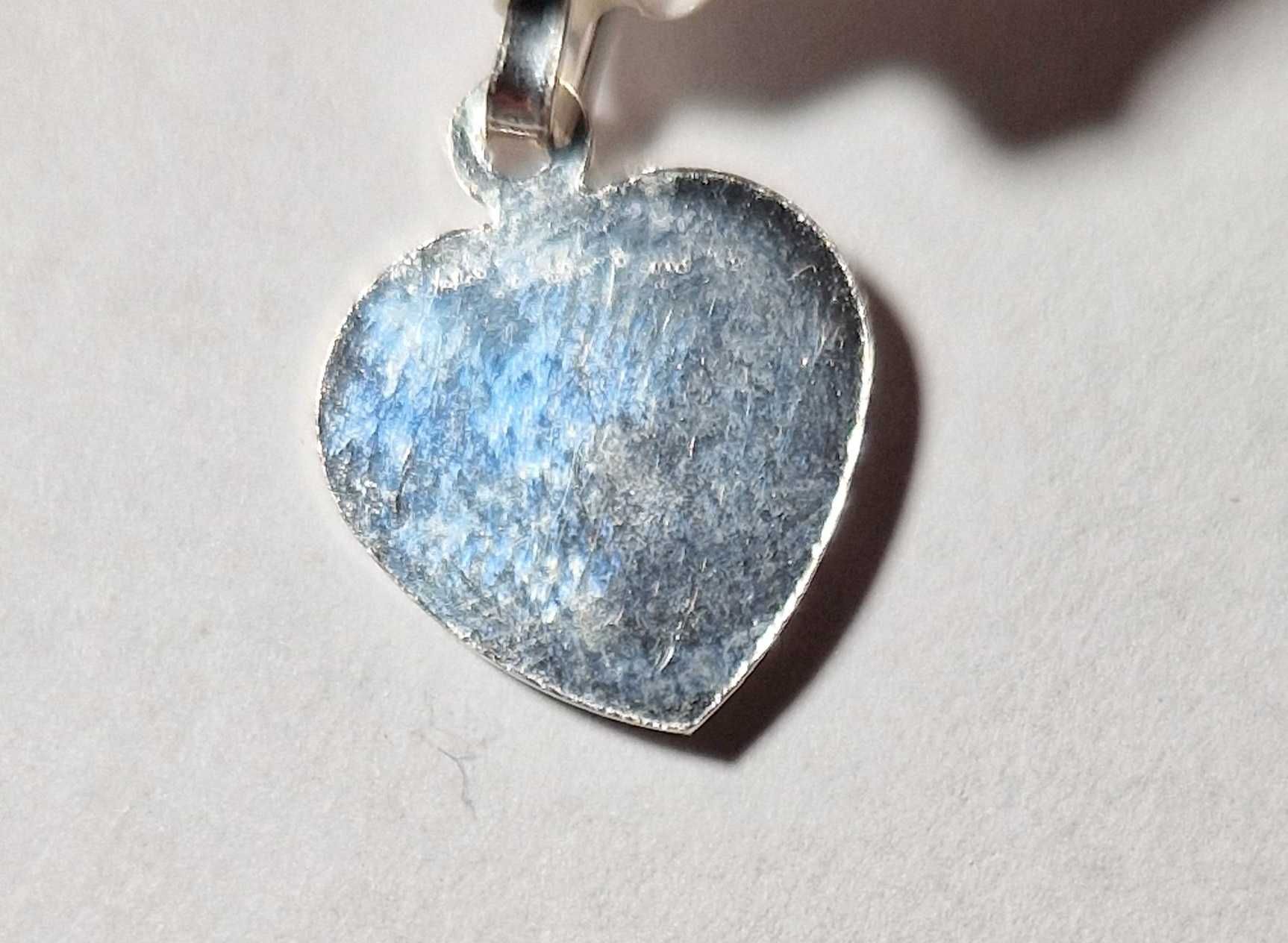 Srebrna zawieszka  1,35G 925 MATKA BOSKA SERCE