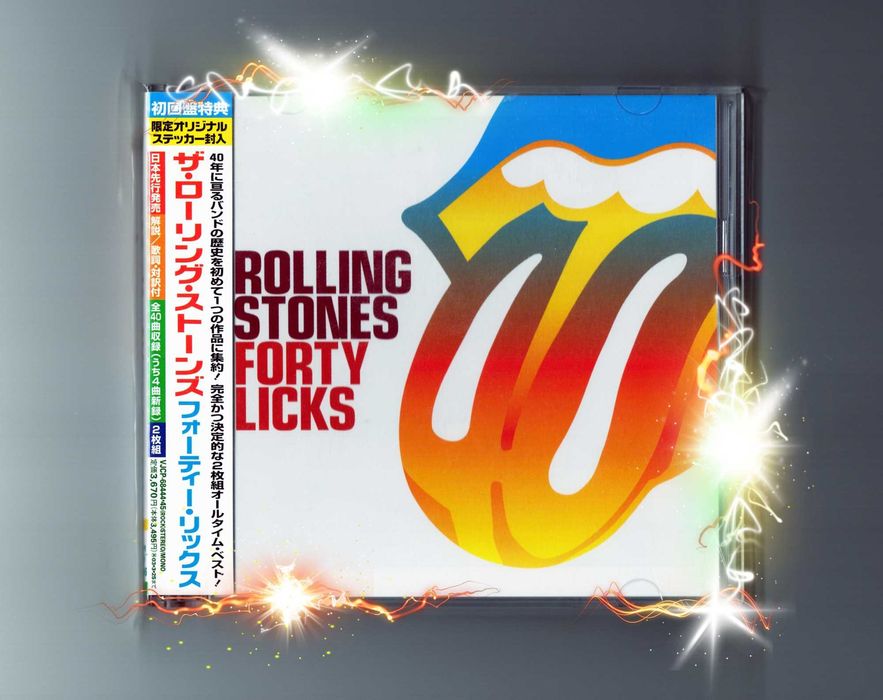 The Rolling Stones Forty Licks 1press 2002 2CD Japan