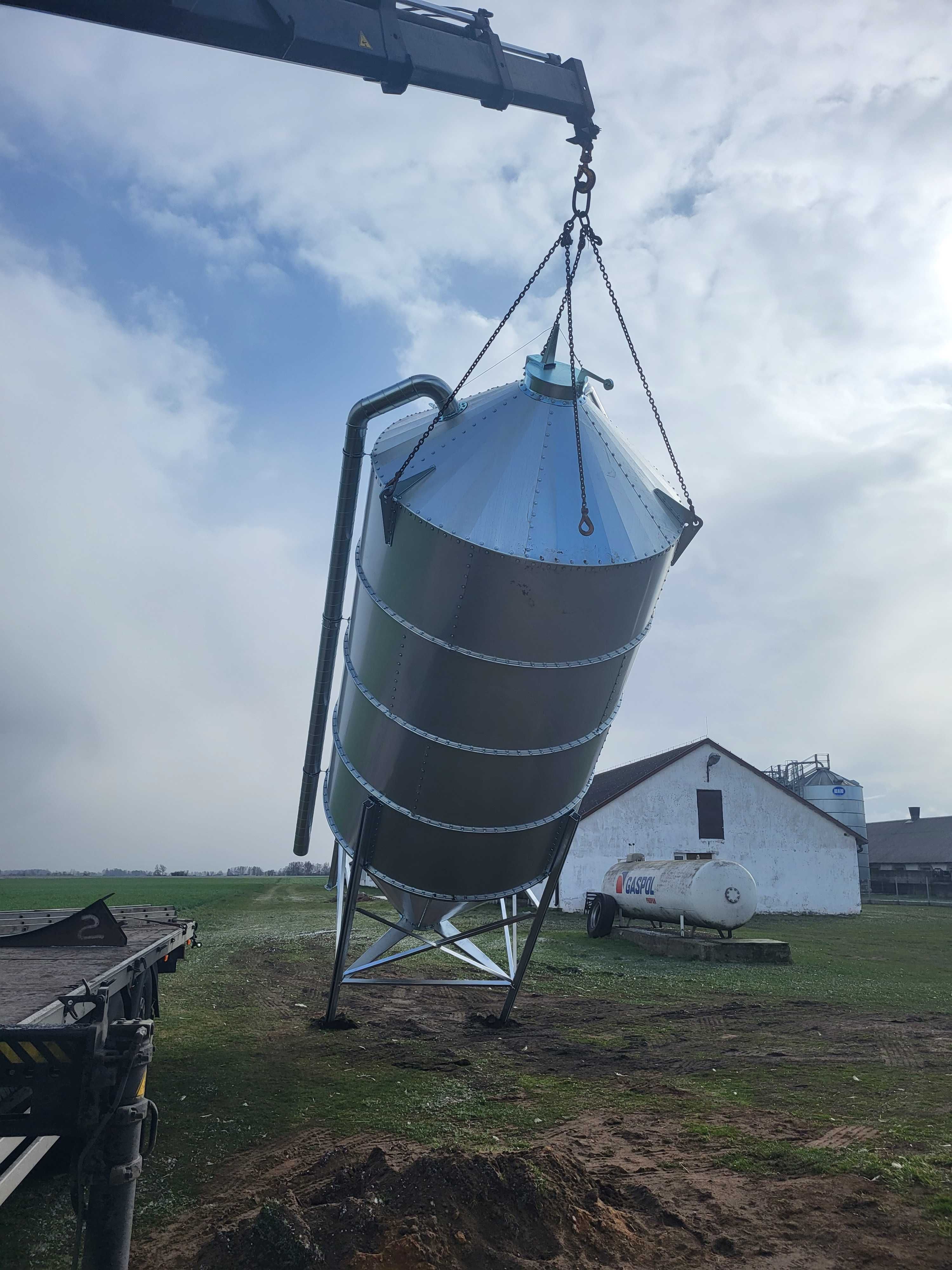 Silos 9 t 12 t 15 t 20 t 25 t 30 t 38t Nowe zbożowy paszowy Marco Polo