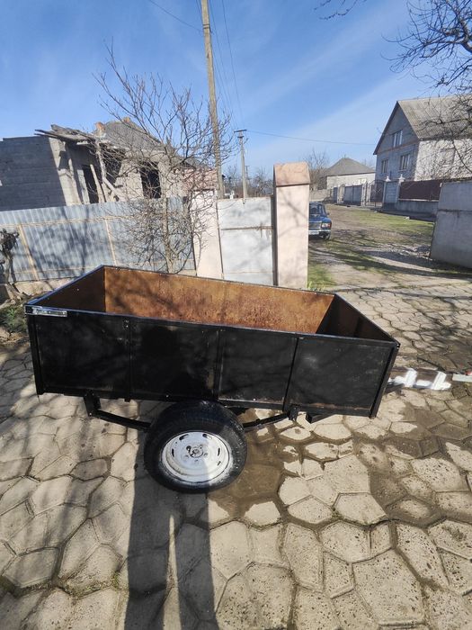 Причеп для автомобіля, мототрактора, мотоблока