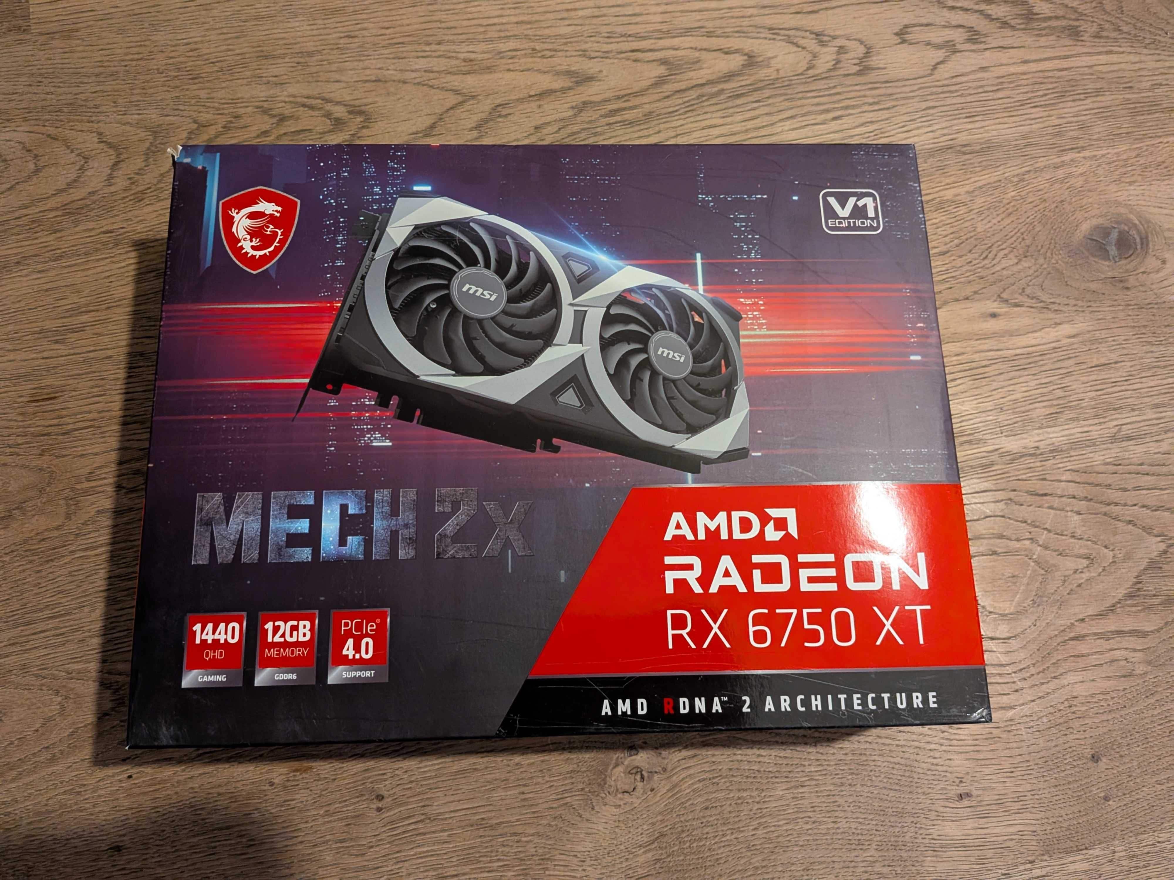 Karta graficzna MSI Radeon RX 6750 XT Mech 2X 12GB GDDR6