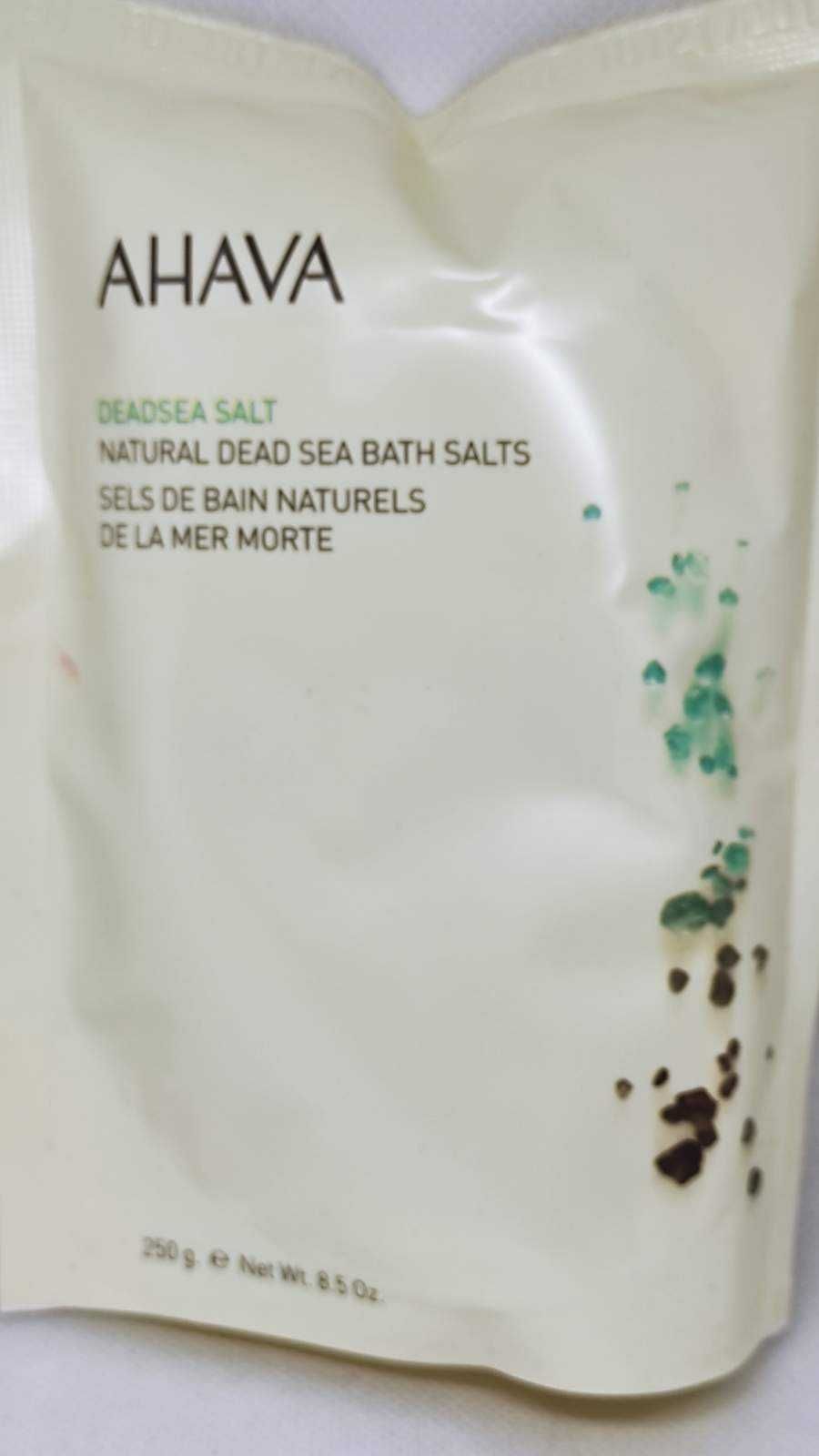 AHAVA - Natural Dead Sea Bath Salt - NOVO
