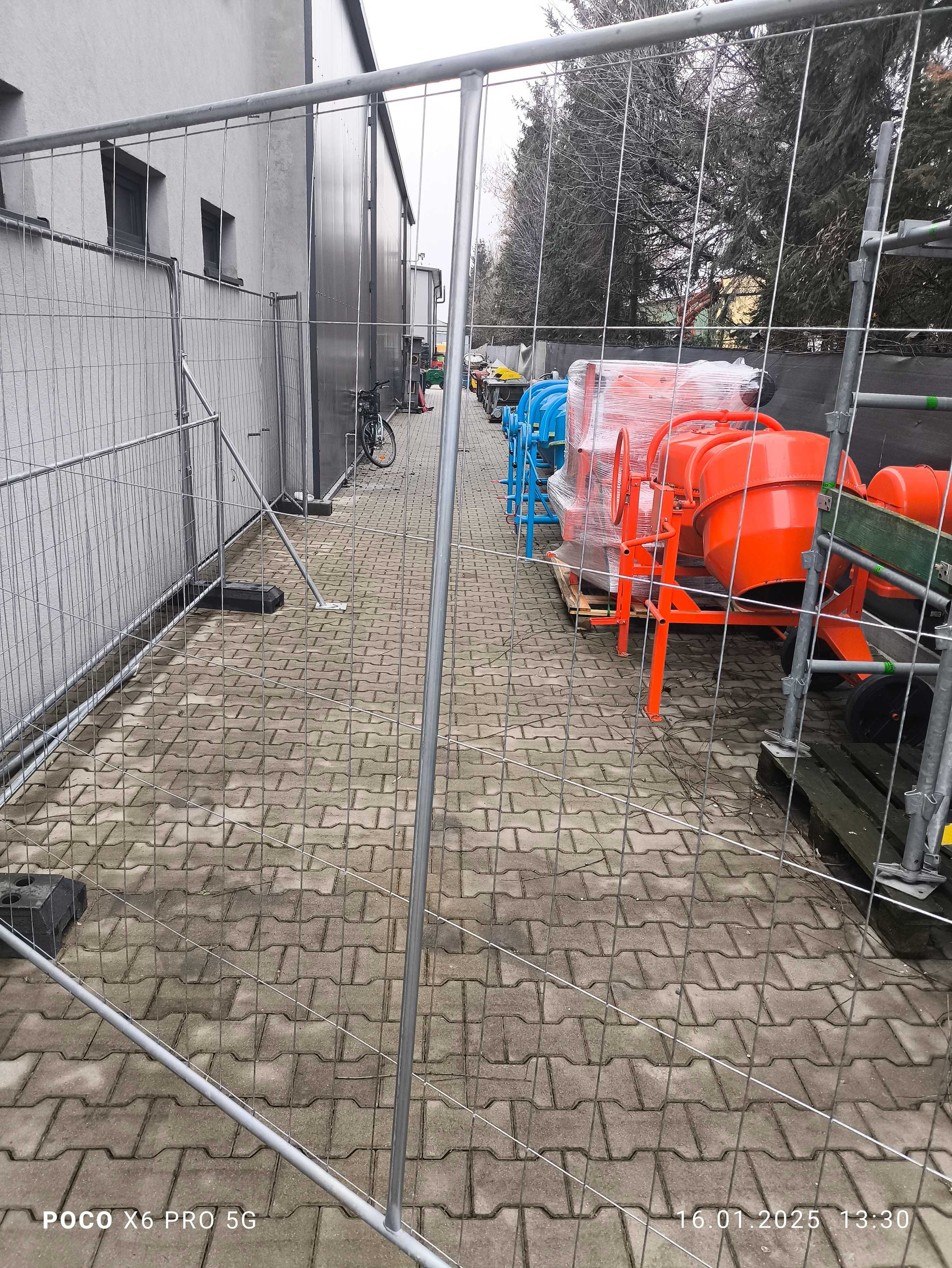 Panel Płot Balustrada 3,5x2m ZESTAW 140mb wzmocnione narożniki i pion