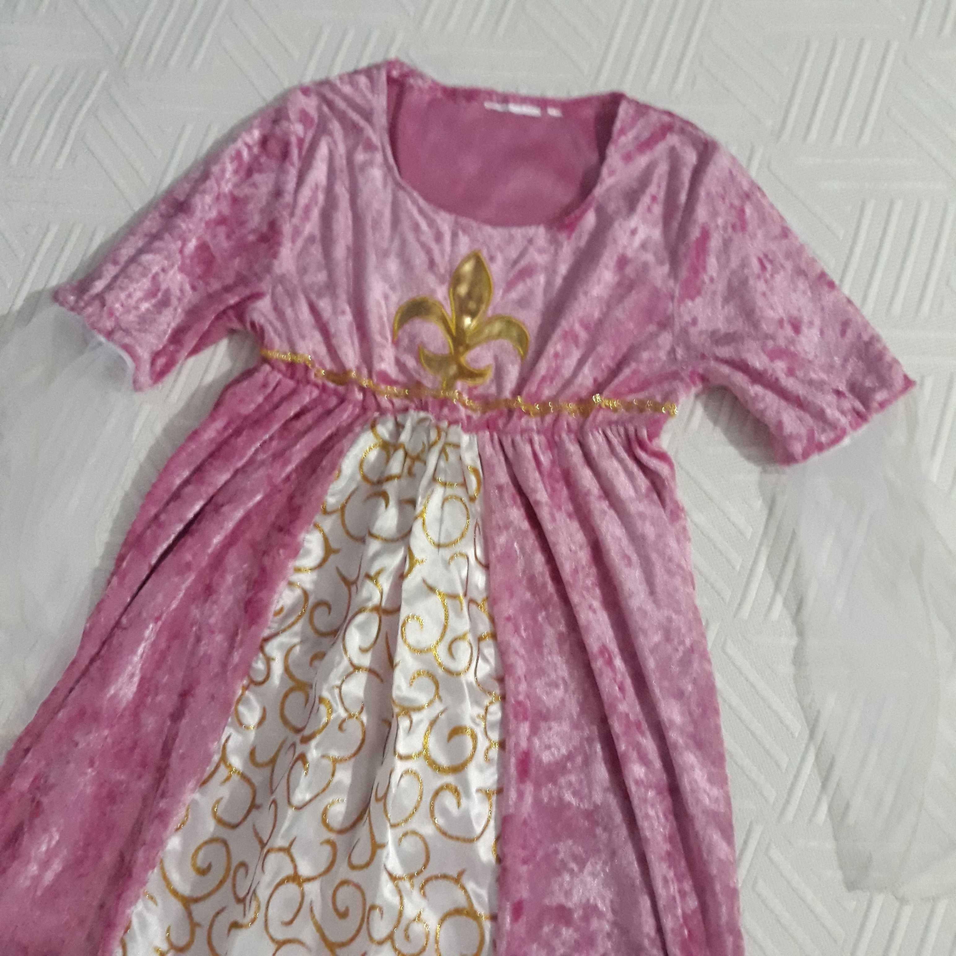 Vestido Princesa 8/9 Anos - CARNAVAL