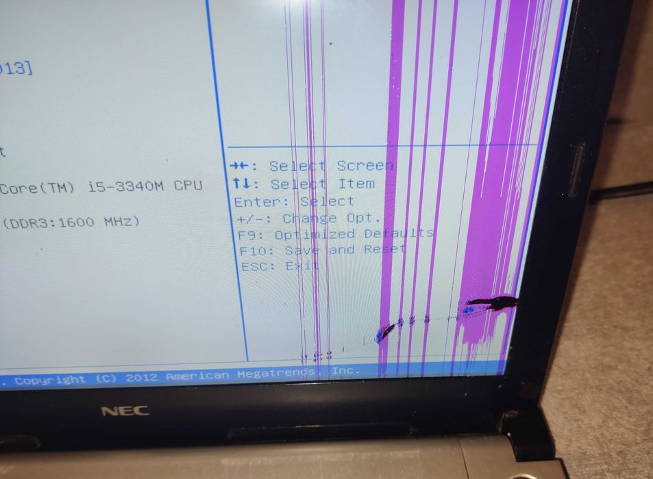 Laptop NEC VersaPro VB-G