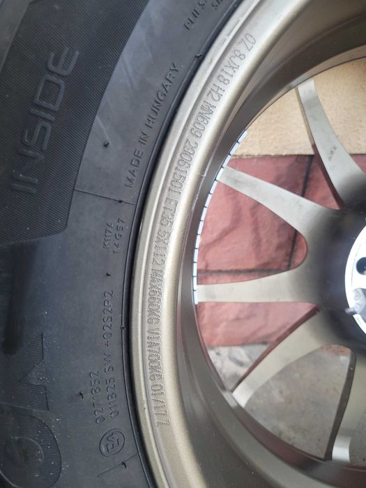Felga aluminiowa 18" SPARCO Drs oraz opony letnie HANKOOK