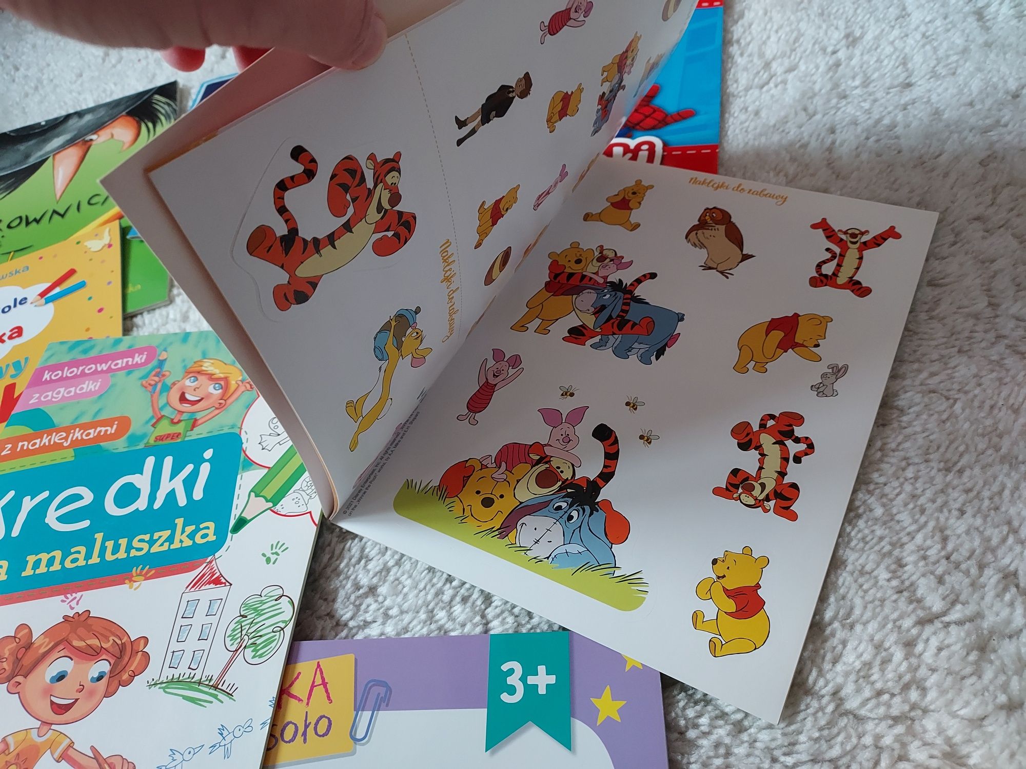 NOWE 10 szt książeczki elementarz zadania kolorowanki KiciaKocia