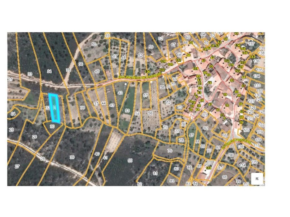 Terreno Rústico com 400 m² - Fonte do Vale, Mação