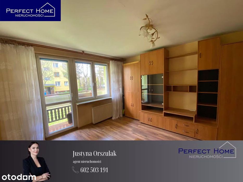 Mieszkanie 2-pokojowe 45,3 m² na parterze – Skoczów, ul. Górny Bór