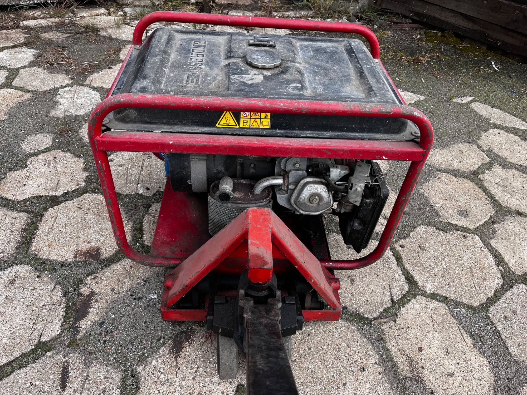 Agregat prądotwórczy Endress-Honda 6,4 KW 1F