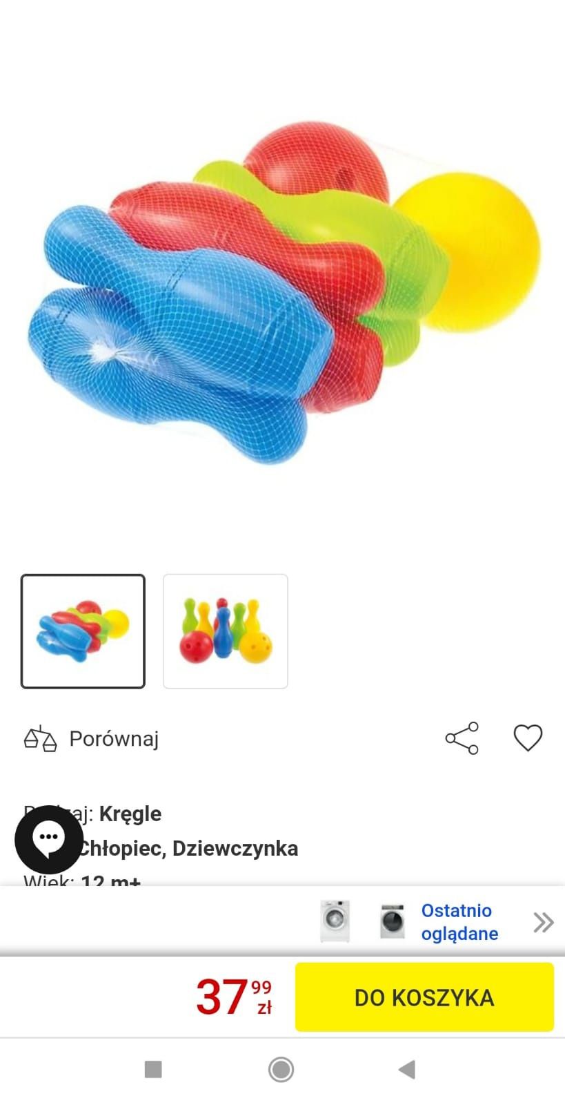 kręgle zabawkowe firma mohtoys
