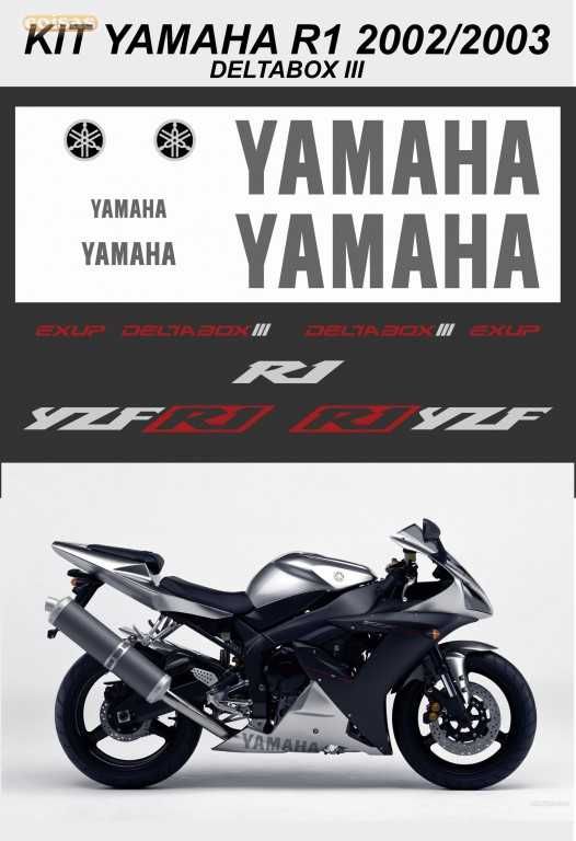 Kit Autocolantes Yamaha YZF-R1