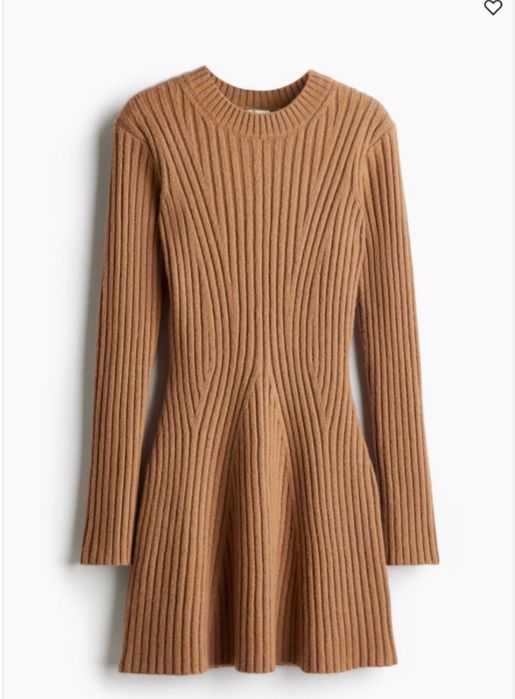 Сукня hm тепла коричнева плаття