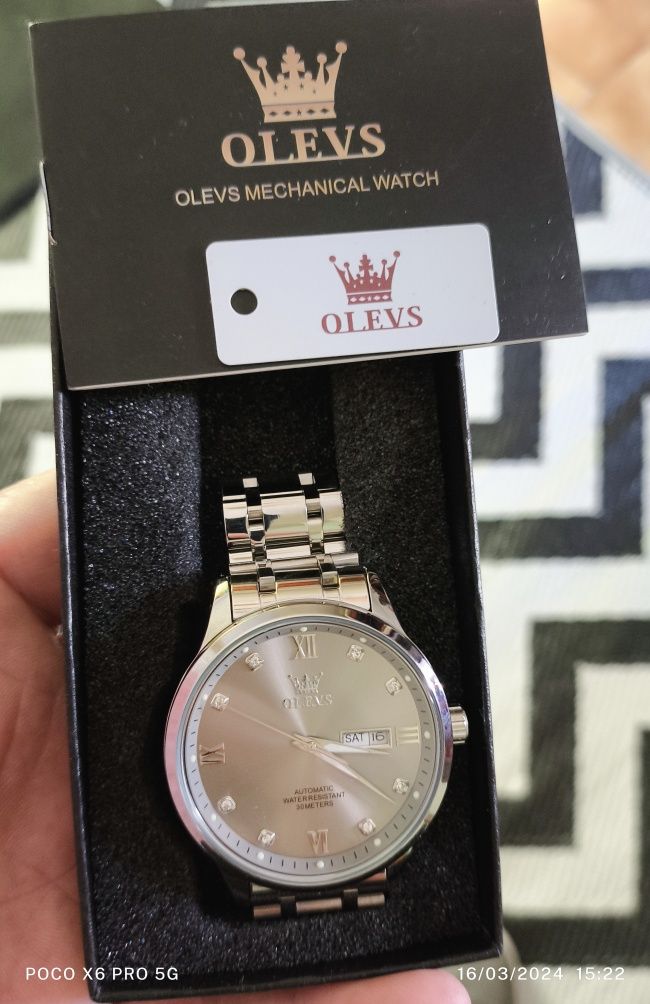 OLEVS 9946 AUTOMÁTICO Bracelete Luxo