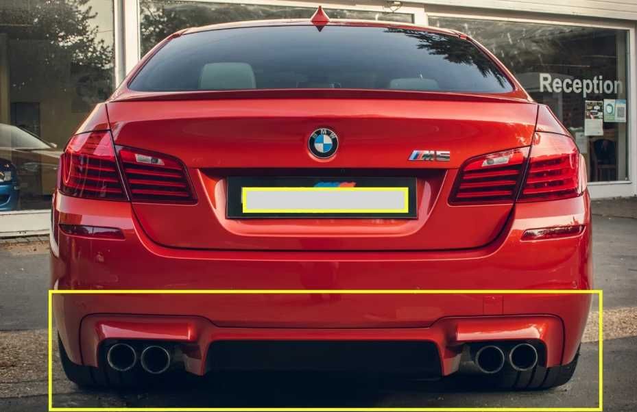 Ponteiras de escape duplas BMW