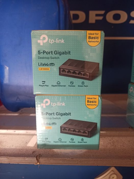 TP-Link LS1005G LiteWave — 5-портовий Гігабітний Комутатор (Switch)