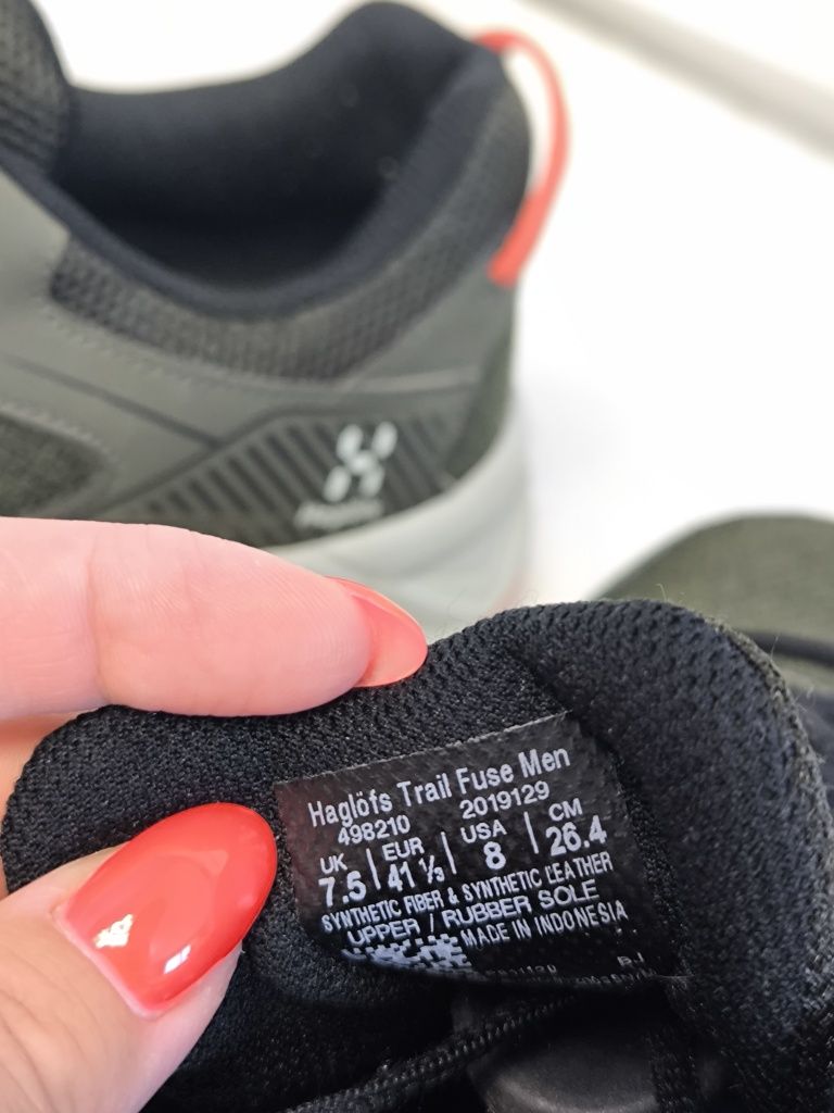 Haglöfs - oryginalne buty męskie trekkingowe r. 41 ⅓