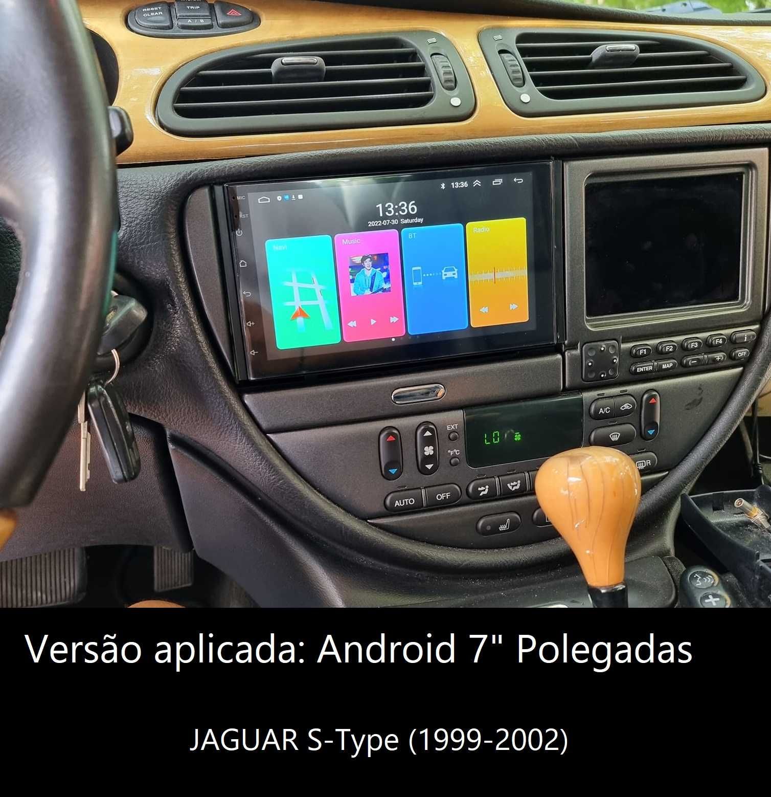 Rádio 2DIN JAGUAR • X-Type • S-Type • Android GPS SType XType [4+32GB]