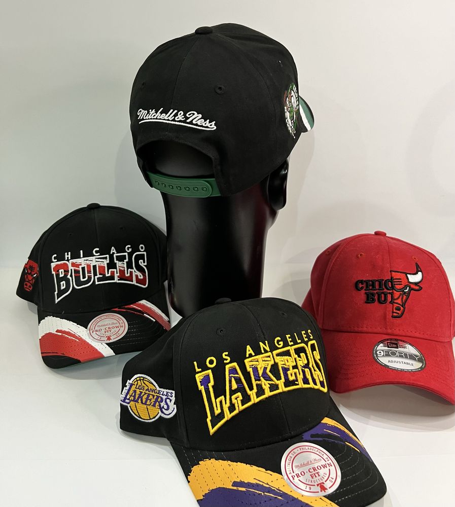 Кепка Mitchell&Ness NHL Lakers bulls оригінал