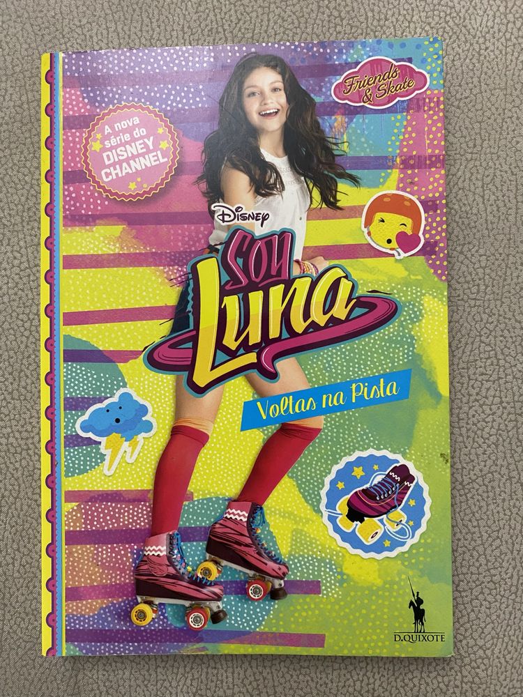 Livro Soy Luna voltas na pista