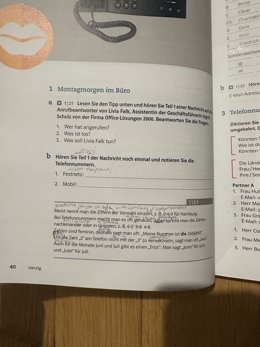 Daf im Unternehmen B1