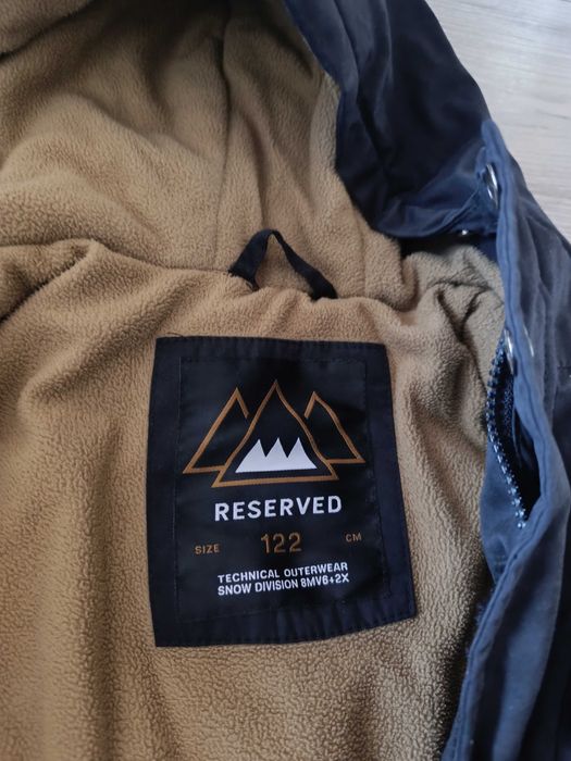 Kurtka zimowa chłopięca 122 czarna