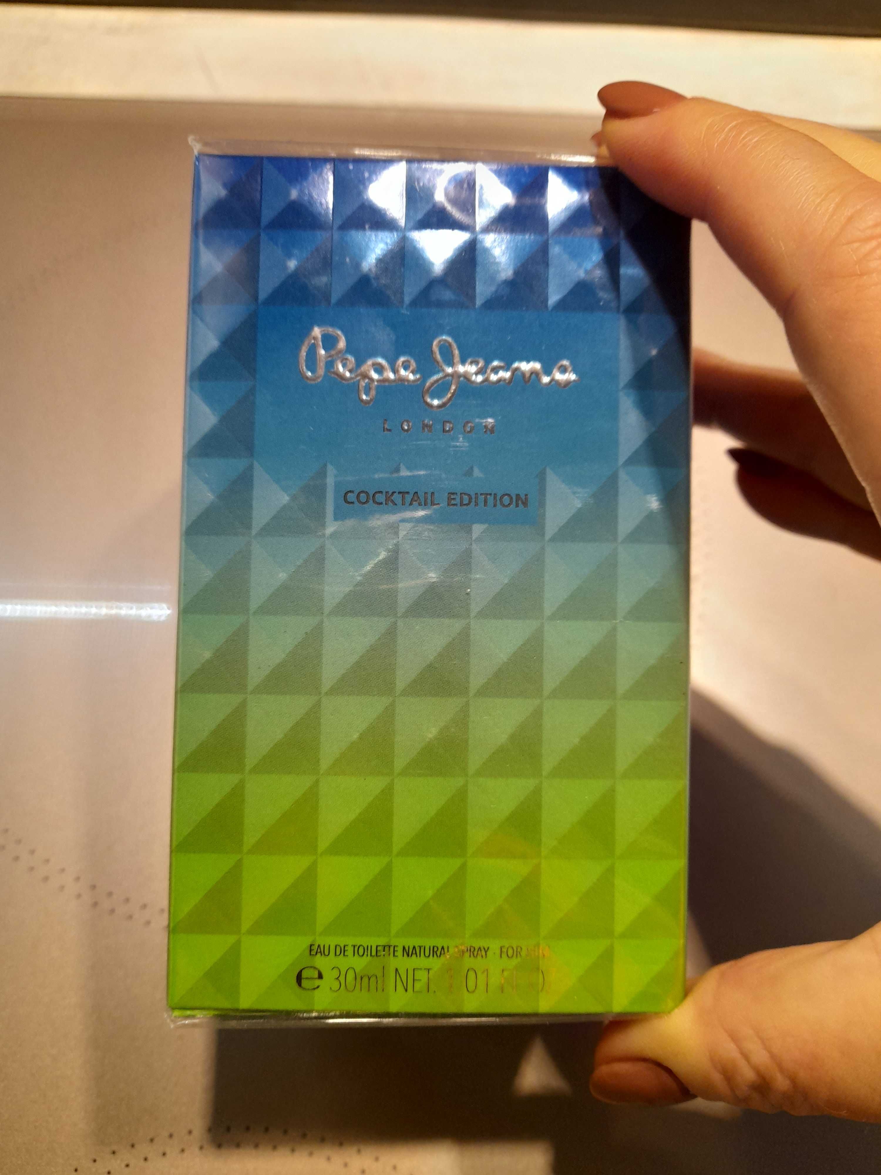 Perfumy męskie Pepe Jeans Coctail Edition for him 30ml nowe w folii