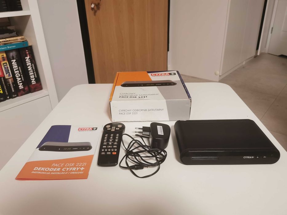 Cyfra+ Cyfrowy odbiornik satelitarny PACE DSR 2221