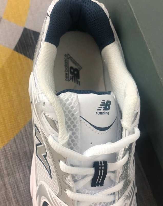 NOWE!!MęskieNew Balance 530ModnySneakersy WhitePocieszaćUnisex.38