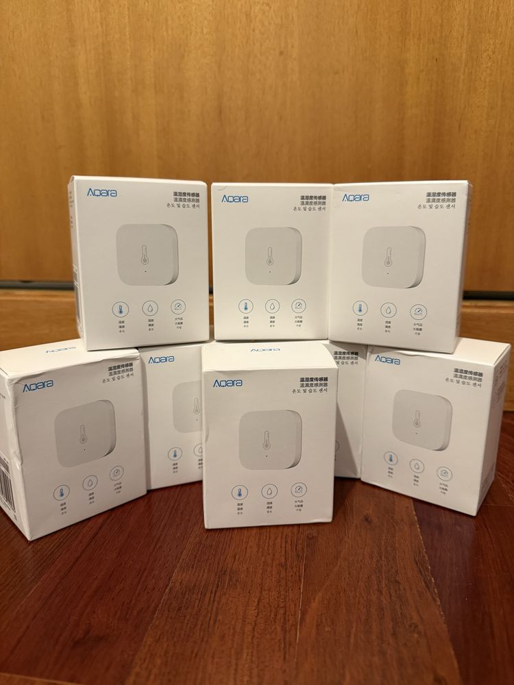 Sensores de temperatura e humidade Xiaomi Aqara