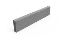 Obrzeże (krawężnik) betonowe trawnikowe 6x20x100 cm szare