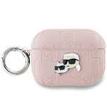 Etui Karl Lagerfeld Monogram Karl & Choupette Head na AirPods Pro 2 -